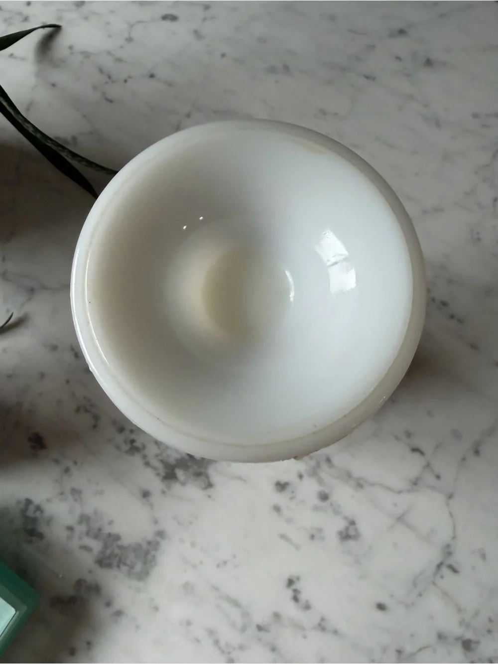 Anchor Hocking Hobnail Milk Glass Vase